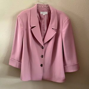 Tahari blazer size 24w - pale lavender